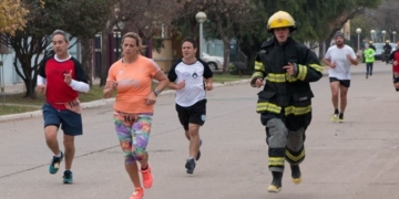 Corré y ayudá: llegará a Oliveros la maratón de Bomberos Voluntarios