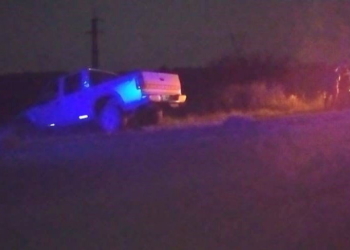 Ruta 65: un joven de Díaz volcó en su camioneta en cercanías a Monje