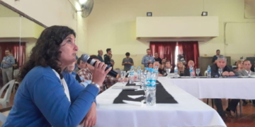 Signorelli pateó el tablero en Timbúes: «La plata está, hay que redistribuirla»