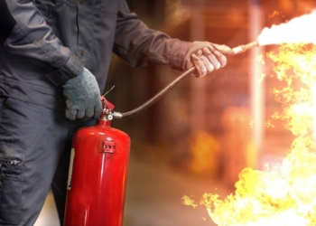 Capacitación en Oliveros sobre seguridad contra incendios en comercios