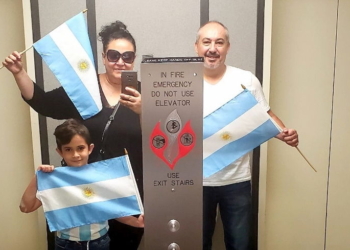 Una timbuense votó en Miami y aseguró que fue «histórico y emocionante»