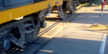Una mujer gravemente herida al ser atropellada por un tren