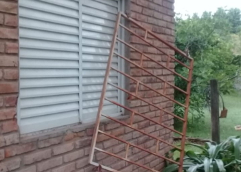 Arrancaron una reja y robaron en una vivienda de Totoras