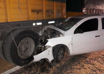 Monje: cinco heridos tras un accidente en autopista entre tres camiones y un auto