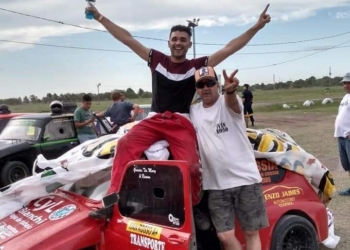 El oliverense Rosso volvió a consagrarse en el automovilismo regional