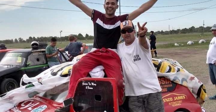 El oliverense Rosso volvió a consagrarse en el automovilismo regional