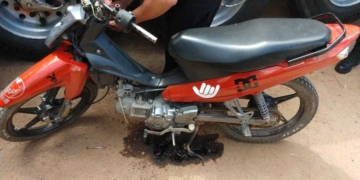 Recuperaron en Gálvez una moto robada en Barrancas: un detenido