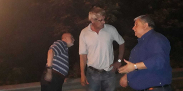 Amaro González se acercó al piquete, dialogó con los vecinos y se levantó el corte