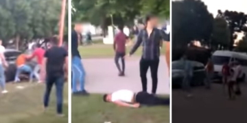 Batalla campal entre jóvenes de Totoras y Oliveros: dos heridos