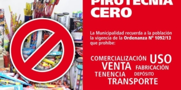 La Municipalidad de Totoras lanzó la campaña de pirotecnia 0 y reflejó sus consecuencias