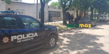 Allanamiento en San Genaro con una pareja detenida y secuestro de drogas