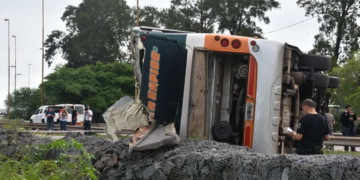 Vuelco del Tata Rápido: el estado de los heridos