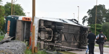 Vuelco del Tata Rápido: el estado de los heridos