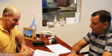 Una nueva localidad firmó convenio para realizar los carnet de conducir en Serodino