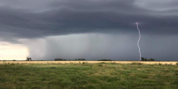 Alerta por tormentas fuertes para este sábado