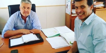 Diana se reunió con autoridades en tres localidades del departamento