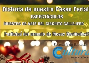 Invitan a la feria navideña 2019 en Centeno