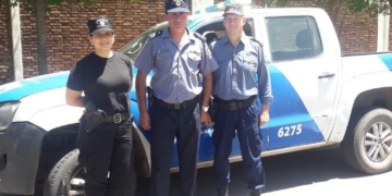 Policías de la región salvaron a una beba con maniobras de RCP