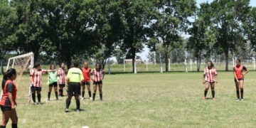 Quedaron estipuladas las semifinales de la Liga Evita de fútbol femenino