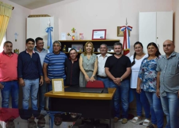 Gaboto recibió por dos años más a la presidenta Sandra Aguirre