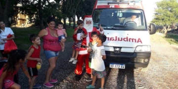 Papá Noel vuelve a Maciel de la mano del Samco local
