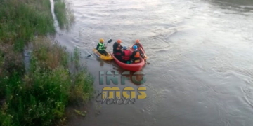 Cayó la noche y suspendieron la búsqueda del joven de Díaz en el arroyo