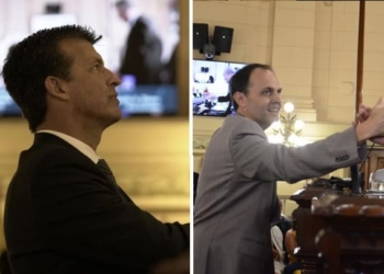 Leo Diana y Hugo Rasetto juraron en el senado provincial