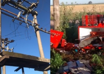 Insólito: robaron un transformador de la EPE en la zona rural de Maciel