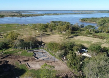 Gaboto inaugura su Parque Arquelógico sobre las ruinas del Fuerte