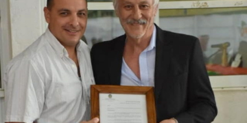 Serodino reconoció a Juan Farina, nuevo director del Politécnico de la UNR