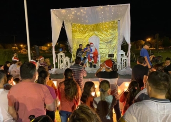 Papá Noel pasó por Serodino y este lunes estará en Maciel y Andino