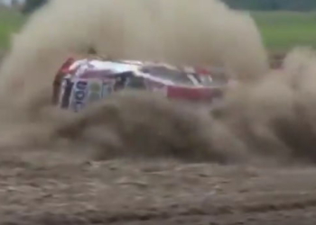 Video: el espectacular vuelco del piloto timbuense Joel Borgobello