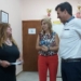 El senador Diana recorrió localidades y entregó aportes