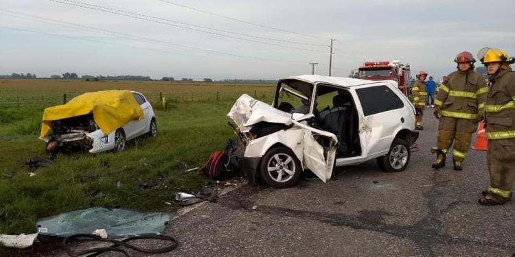 Otro accidente fatal en Ruta 80: un muerto y un herido por un choque frontal