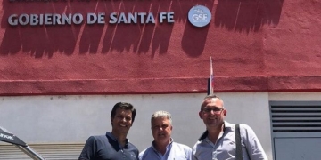 San Genaro y Gessler gestionaron viviendas junto al Senador Leo Diana