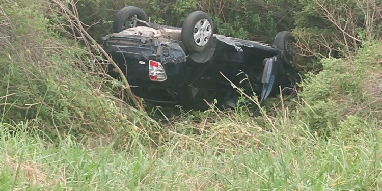 Apareció la familia accidentada en Oliveros: están todos bien