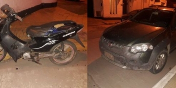 Una joven embarazada y un menor heridos tras un accidente en moto