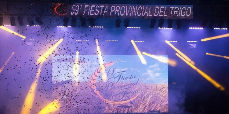 Pirotecnia Cero: la Fiesta Provincial del Trigo suspendió su show de fuegos artificiales
