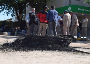 Maciel: tras la reunión, intimaron a la comuna al pago de sueldos y hay cuarto intermedio