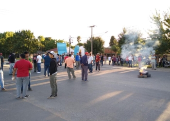 Corte de Ruta 11 por paro de municipales en Coronda