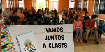 Correa invirtió más de 50 mil pesos en ayuda escolar