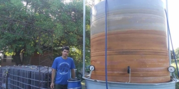 Vecino de la región genera gas con residuos y ya no usa garrafas en su casa