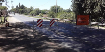 Nuevos cortes y desvíos por los trabajos en el puente de La Ribera