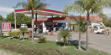 Tres delincuentes asaltaron dos estaciones de servicio