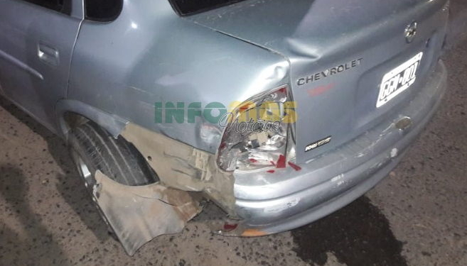 Maciel: joven motociclista en terapia intensiva tras chocar contra un auto