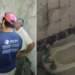 Comenzaron a reconstruir el baño por el cual se reclamaba en el SAMCo Maciel
