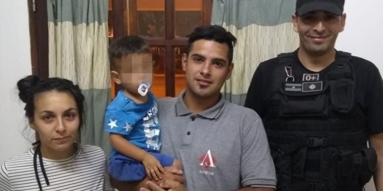 Gaboto: el nene desaparecido ya está con sus papás y se investiga lo ocurrido