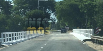 Habilitaron el paso por el puente de Villa La Ribera sobre el Río Carcarañá