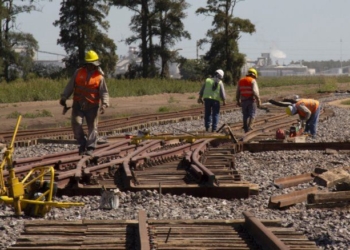Avanzan las obras en Timbúes para la apertura de la playa ferroviaria