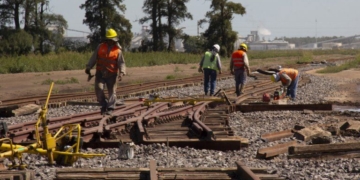 Avanzan las obras en Timbúes para la apertura de la playa ferroviaria